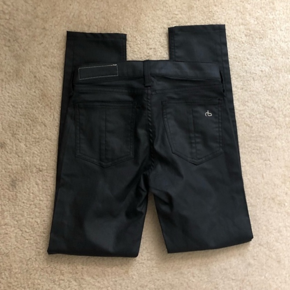 RAG & BONE Legging Coated Jeans Shoreditch {Z22} - Picture 3 of 4